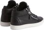 Giuseppe Zanotti Jamie high-top leather sneakers Black - Thumbnail 3