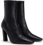 Giuseppe Zanotti Janiee slip-on leather ankle boots Black - Thumbnail 2