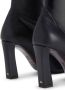 Giuseppe Zanotti Janiee slip-on leather ankle boots Black - Thumbnail 4