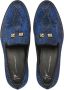 Giuseppe Zanotti Jareth snakeskin-print loafers Blue - Thumbnail 4