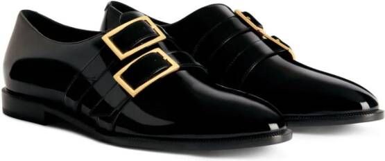 Giuseppe Zanotti Jhago patent-finish loafers Black
