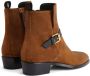 Giuseppe Zanotti Jhonny leather ankle boots Brown - Thumbnail 3