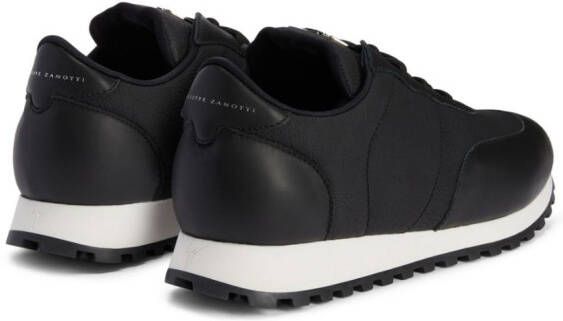 Giuseppe Zanotti Jimi Running leather sneakers Black