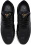 Giuseppe Zanotti Jimi Running low-top leather sneakers Black - Thumbnail 4