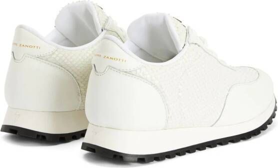 Giuseppe Zanotti Jimi Running low-top leather sneakers White