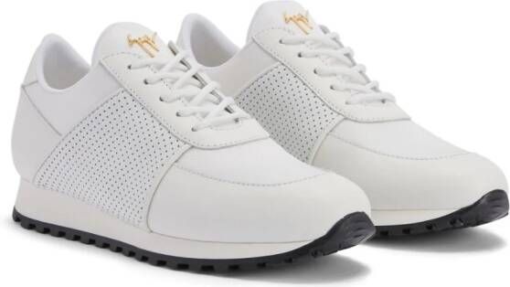 Giuseppe Zanotti Jimi Running leather sneakers White