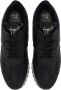 Giuseppe Zanotti Jimi snakeskin-effect leather sneakers Black - Thumbnail 4
