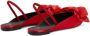 Giuseppe Zanotti Johanna bow-detail satin sandals Red - Thumbnail 3