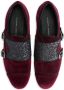 Giuseppe Zanotti Johnny Crystal embellished monk-strap loafers Red - Thumbnail 4