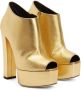Giuseppe Zanotti Judith 120mm peep-toe sandals Gold - Thumbnail 2