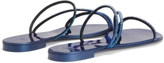 Giuseppe Zanotti Julianne slip-on sandals Blue