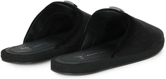 Giuseppe Zanotti Jungle Fever slippers Black