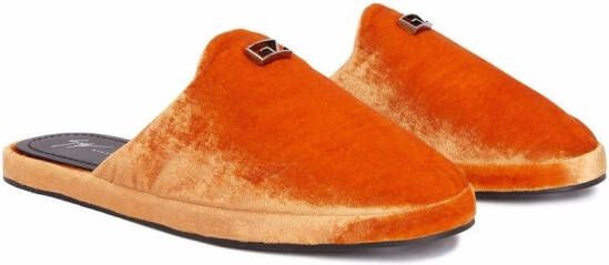 Giuseppe Zanotti Jungle Fever slippers Orange
