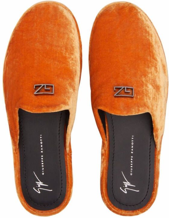 Giuseppe Zanotti Jungle Fever slippers Orange