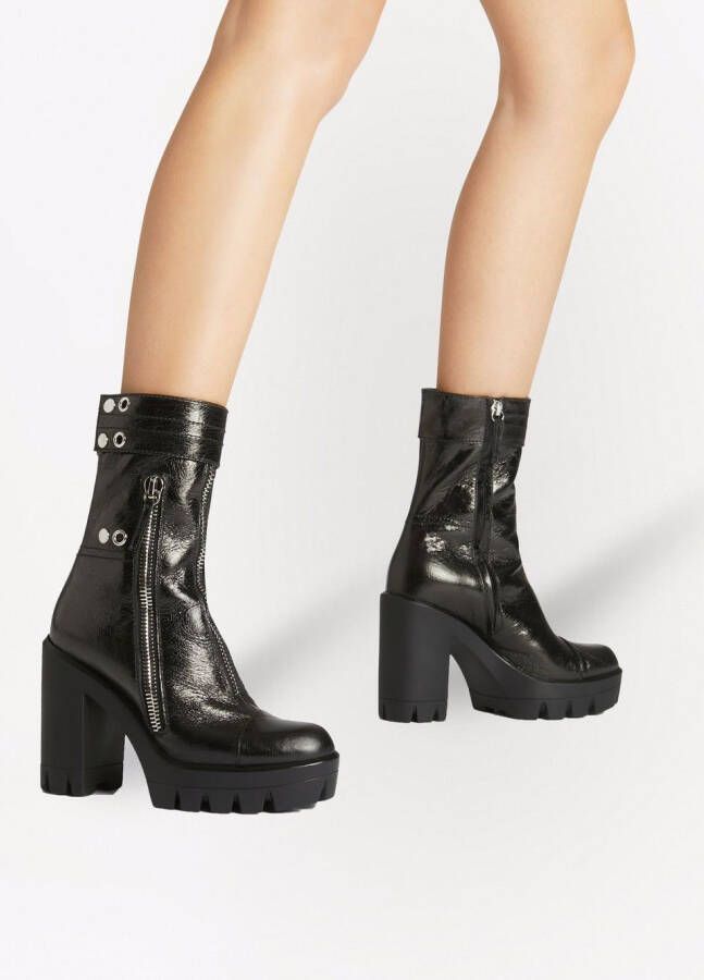 Giuseppe Zanotti Kassy block-heel boots Black