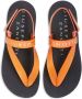Giuseppe Zanotti Khais logo-embossed leather sandals Orange - Thumbnail 4