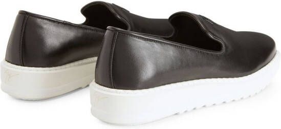 Giuseppe Zanotti Klaus leather loafers Black