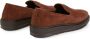 Giuseppe Zanotti Klaus logo-plaque suede loafers Brown - Thumbnail 3