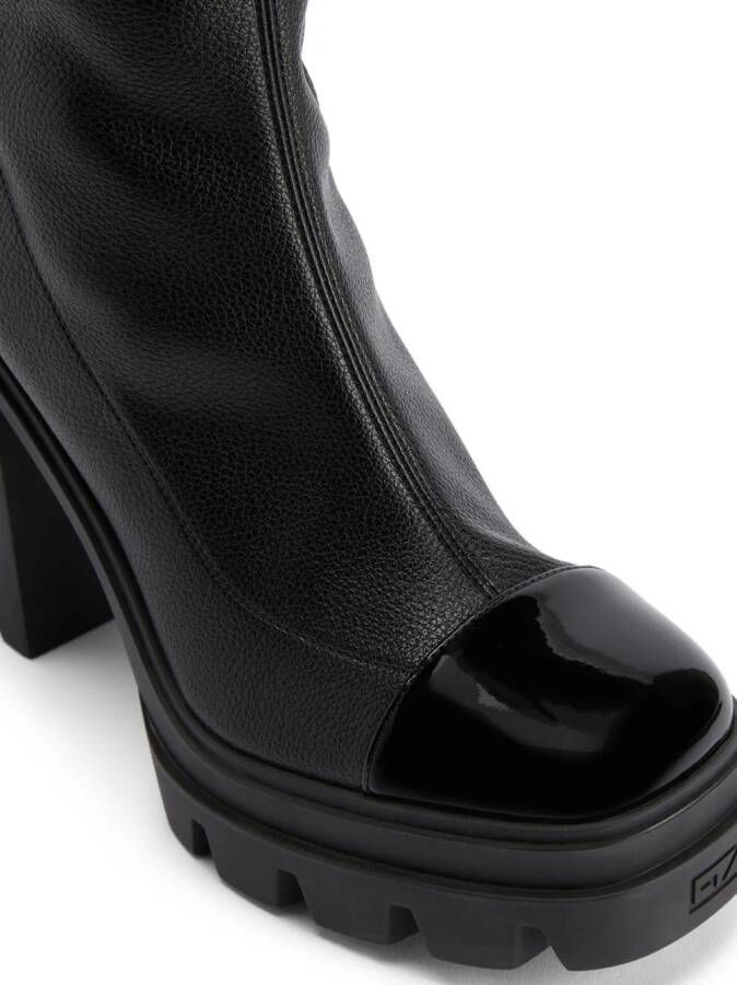 Giuseppe Zanotti knee-length block-heel boots Black