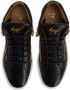 Giuseppe Zanotti Kris woven-leather sneakers Black - Thumbnail 4