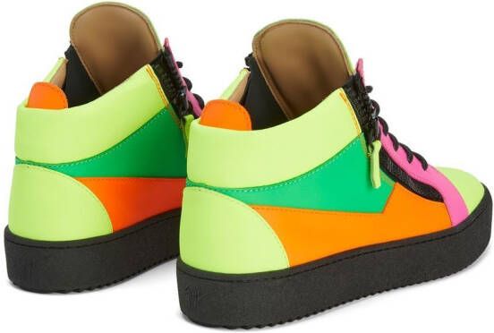 Giuseppe Zanotti Kriss colour-block sneakers Multicolour