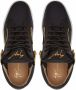 Giuseppe Zanotti Kriss cut-out leather sneakers Black - Thumbnail 4