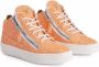 Giuseppe Zanotti Kriss glitter high-top sneakers Orange - Thumbnail 2