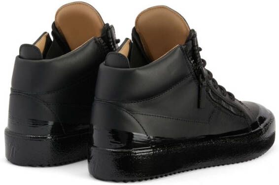 Giuseppe Zanotti Kriss hi-top leather sneakers Black
