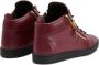 Giuseppe Zanotti Kriss high-top leather sneakers Red - Thumbnail 3