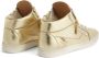 Giuseppe Zanotti Kriss laminated leather sneakers Gold - Thumbnail 3