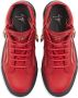 Giuseppe Zanotti Kriss leather high-top sneakers Red - Thumbnail 4