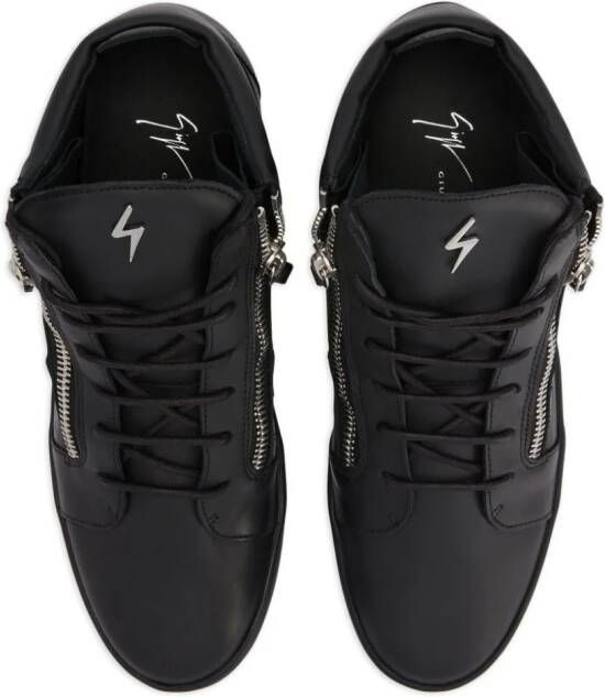 Giuseppe Zanotti Kriss leather sneakers Black