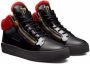 Giuseppe Zanotti Kriss leather sneakers Black - Thumbnail 2