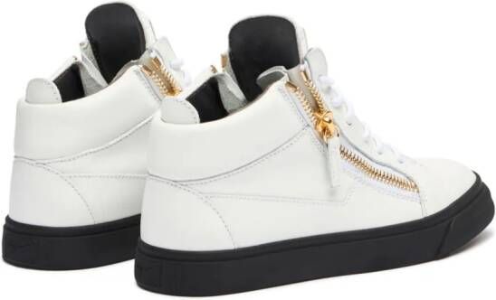Giuseppe Zanotti Kriss leather sneakers White