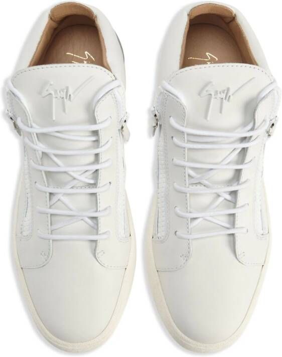 Giuseppe Zanotti Kriss leather sneakers White