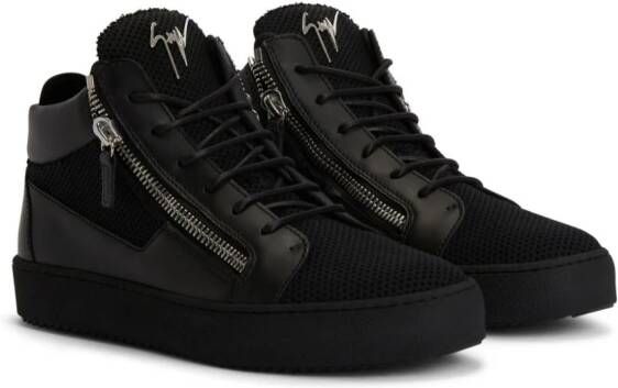 Giuseppe Zanotti Kriss panelled sneakers Black
