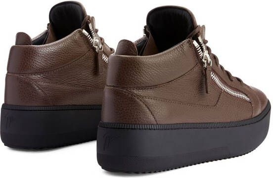 Giuseppe Zanotti Kriss platform sneakers Brown