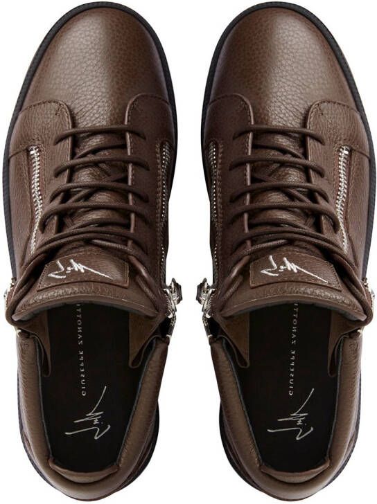 Giuseppe Zanotti Kriss platform sneakers Brown