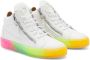 Giuseppe Zanotti Kriss rainbow-print sneakers White - Thumbnail 2