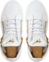 Giuseppe Zanotti Kriss leather sneakers White - Thumbnail 4