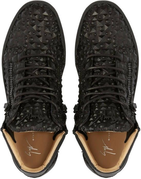 Giuseppe Zanotti Kriss studded sneakers Black