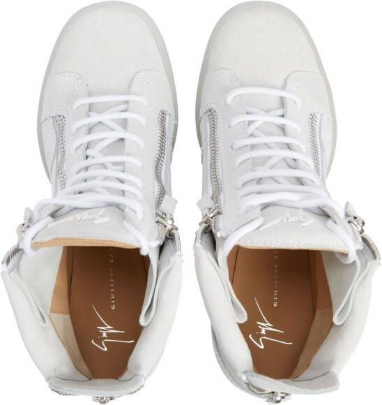 Giuseppe Zanotti Kriss wedge sneakers White