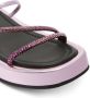Giuseppe Zanotti lace-up metallic sandals Pink - Thumbnail 4