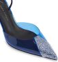 Giuseppe Zanotti Leonor 85mm crystal-embellished pumps Blue - Thumbnail 4