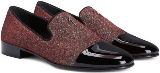 Giuseppe Zanotti Lewis Cup loafers Red