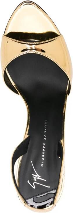 Giuseppe Zanotti Lilibeth 10mm metallic sandals Gold