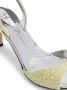 Giuseppe Zanotti Lilibeth 70mm glitter sandals Yellow - Thumbnail 4