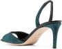 Giuseppe Zanotti Lilibeth 70mm slingback leather sandals Blue - Thumbnail 3