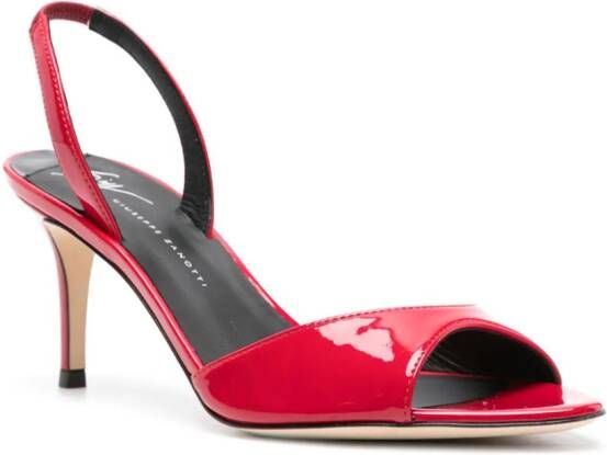 Giuseppe Zanotti Lilibeth 80mm slingback sandals Red
