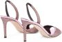 Giuseppe Zanotti Lilibeth 85mm fabric sandals Pink - Thumbnail 3